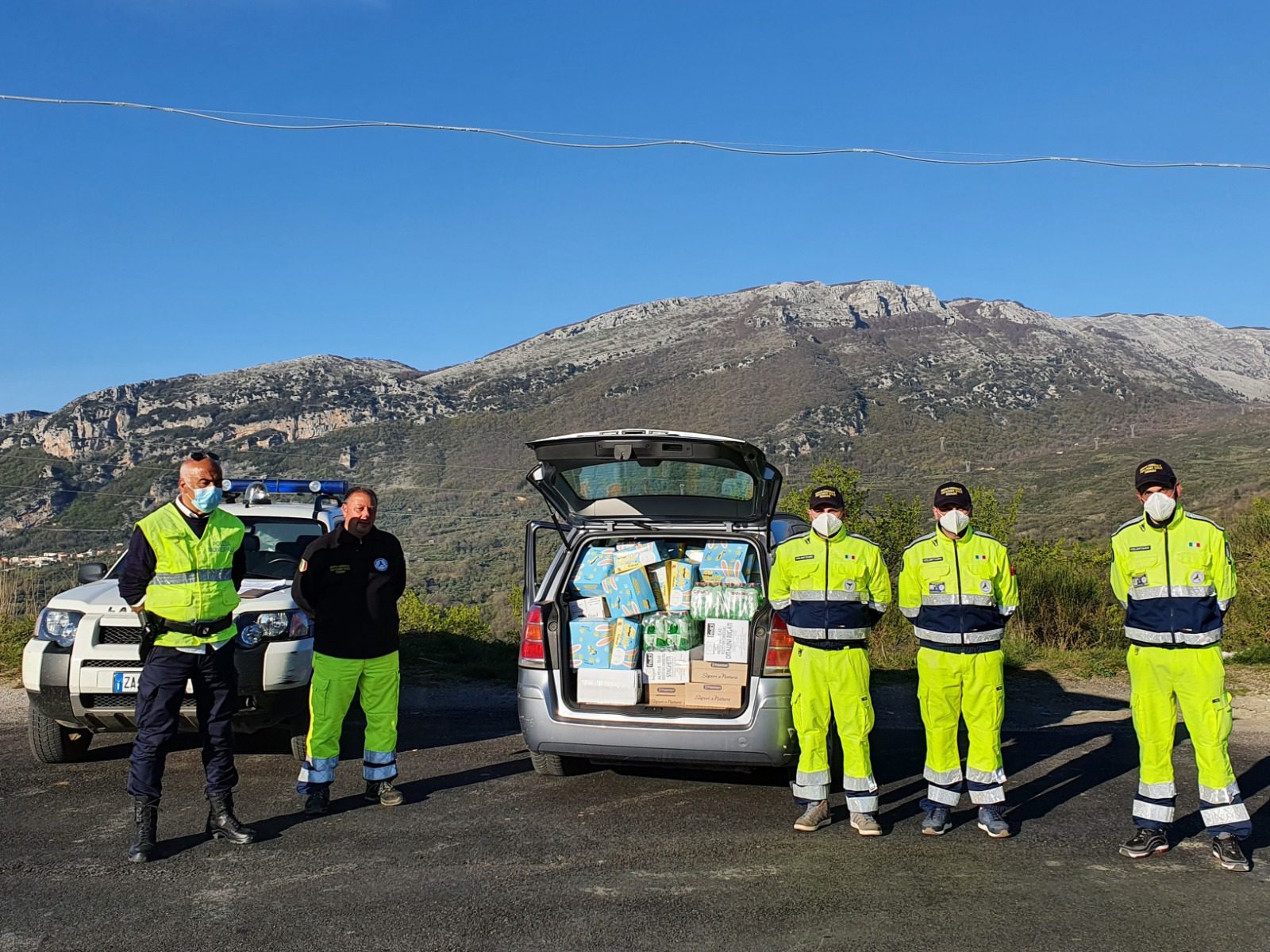 Piaggine, solidarietà in rete: donati prodotti alimentari a 36 famiglie