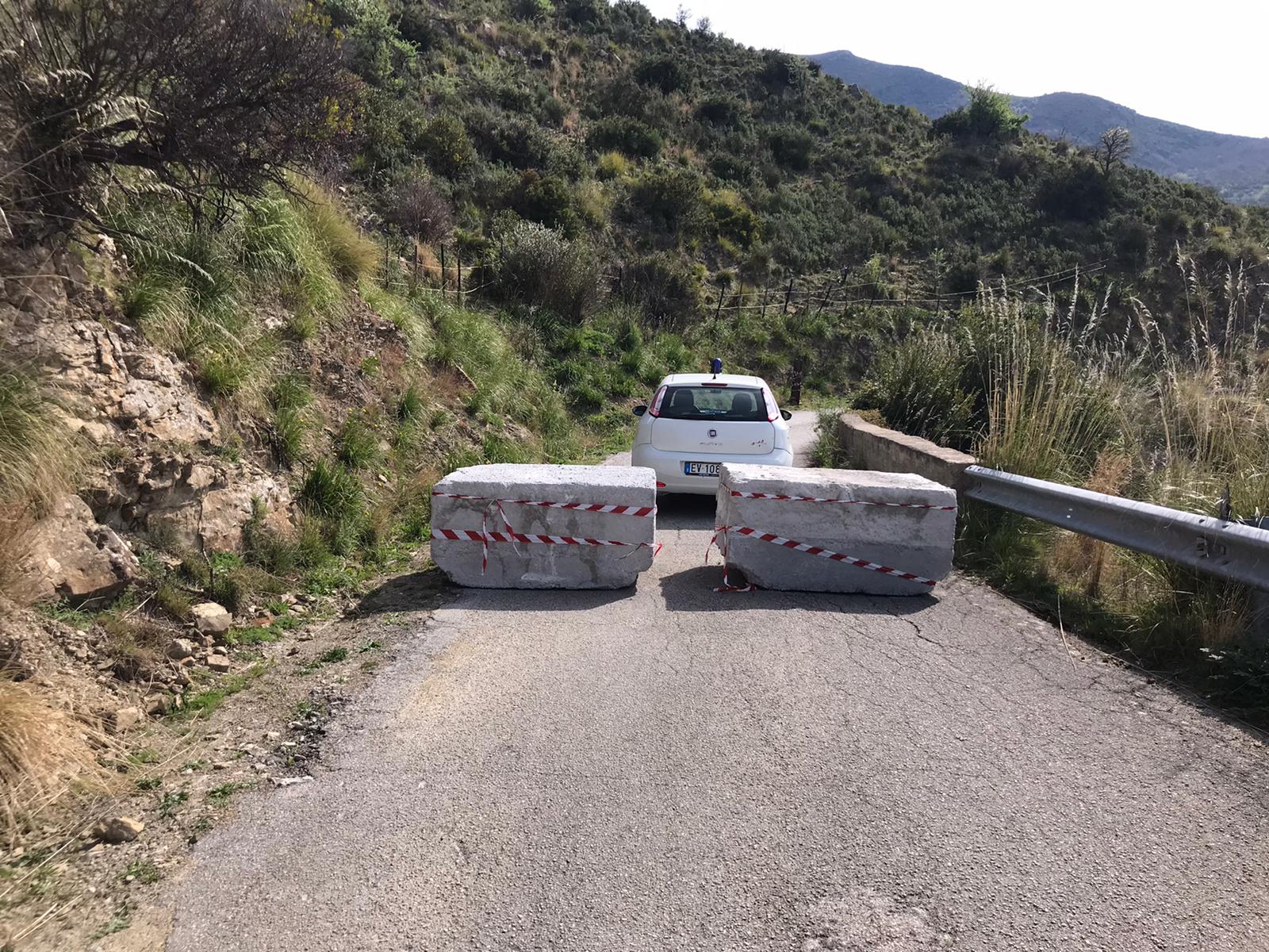 Coronavirus: chiuse le strade secondarie di Montecorice | FOTO