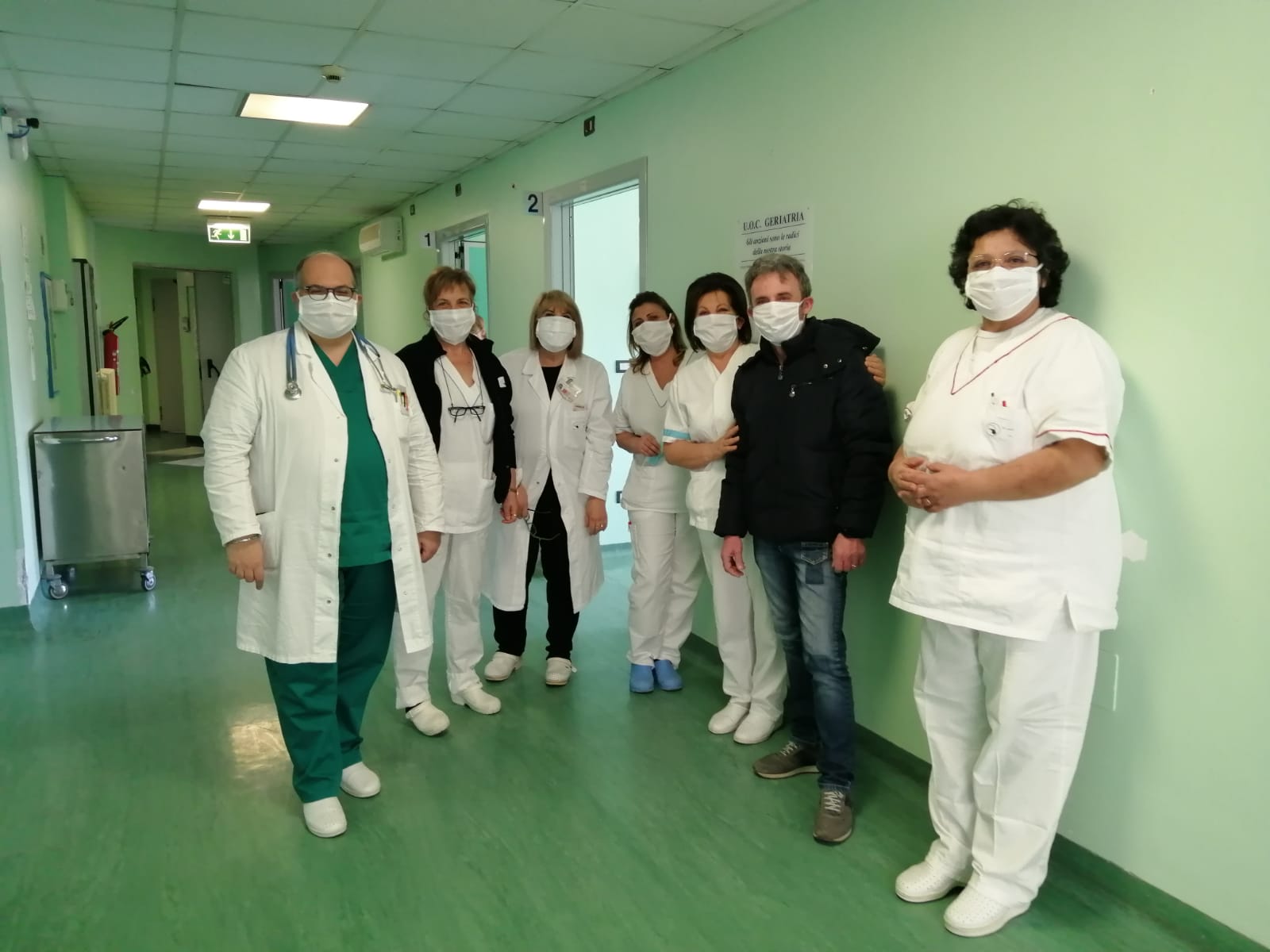 In ospedale oltre il Covid: nella Geriatria di Polla 50 pazienti gestiti in emergenza