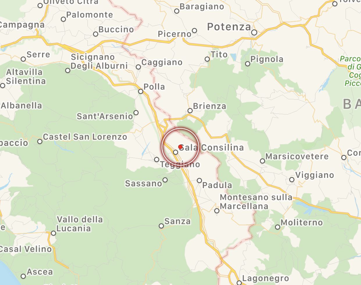 Lieve scossa di terremoto a Sala Consilina: avvertita