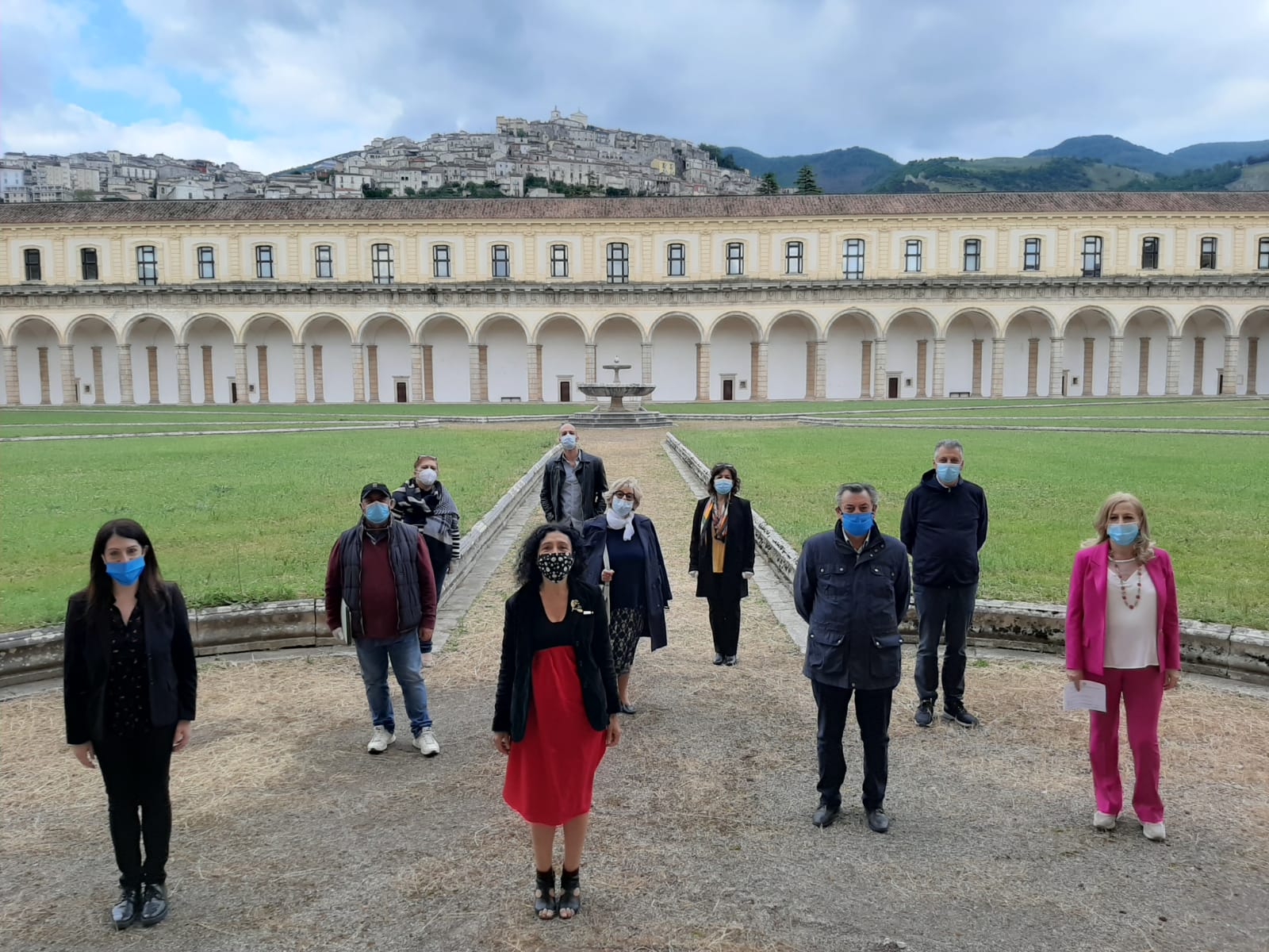 Marta Ragozzino, direttore Direzione Regionale Musei Campania in visita alla Certosa di Padula