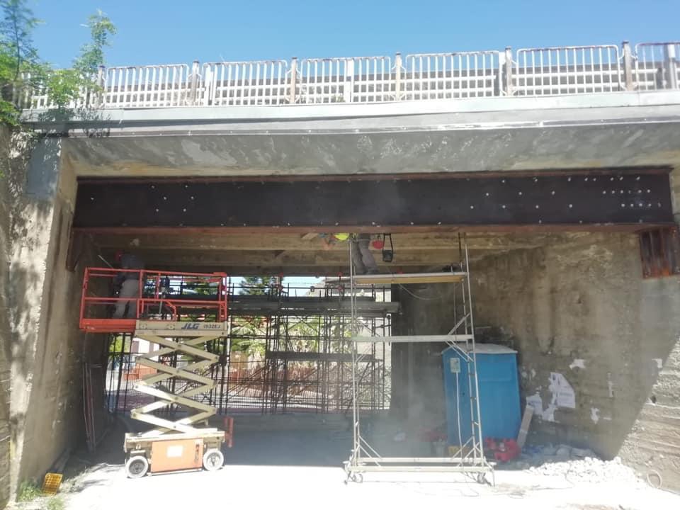 Castellabate, ripresi i lavori del viadotto al viale Beato Simeone