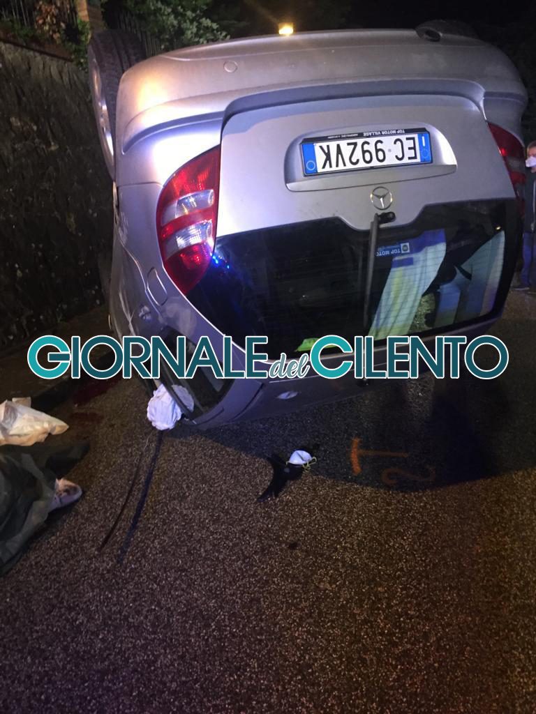 Cilento, mortale nella notte: 53enne perde la vita