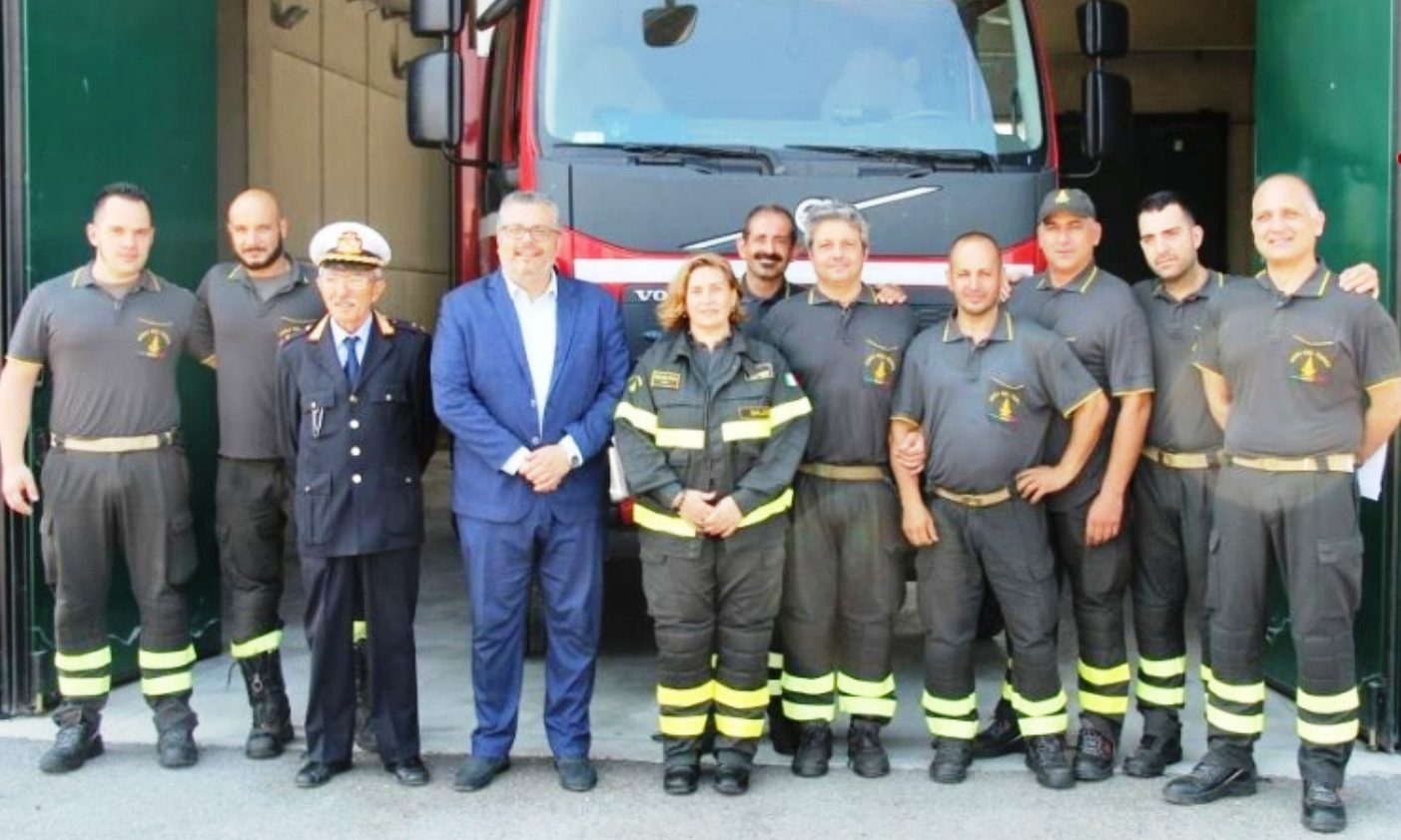 Agropoli, da luglio attivo distaccamento permanente dei Vigili del fuoco