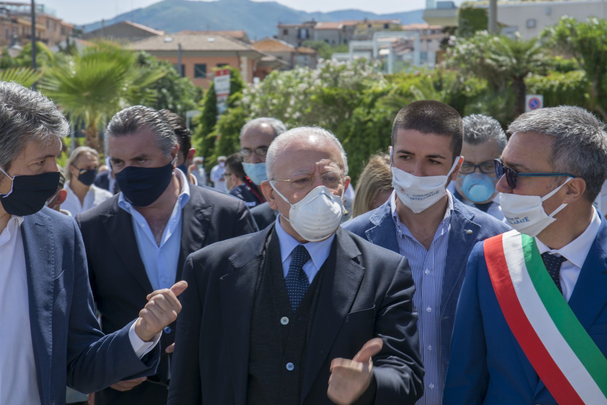 Zero nuovi contagi in Campania, De Luca: «Teniamo alta la guardia»
