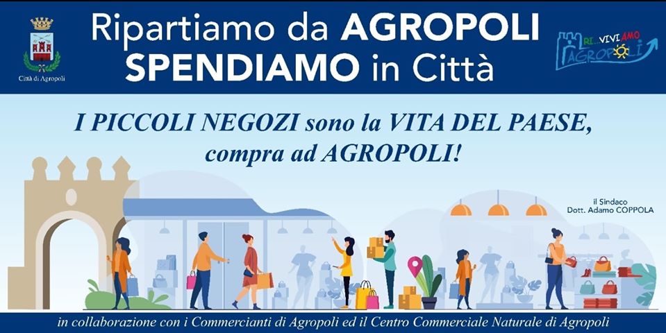 Ripartiamo da noi, l’appello: «Spendiamo nei paesi del Cilento per favorire il commercio»