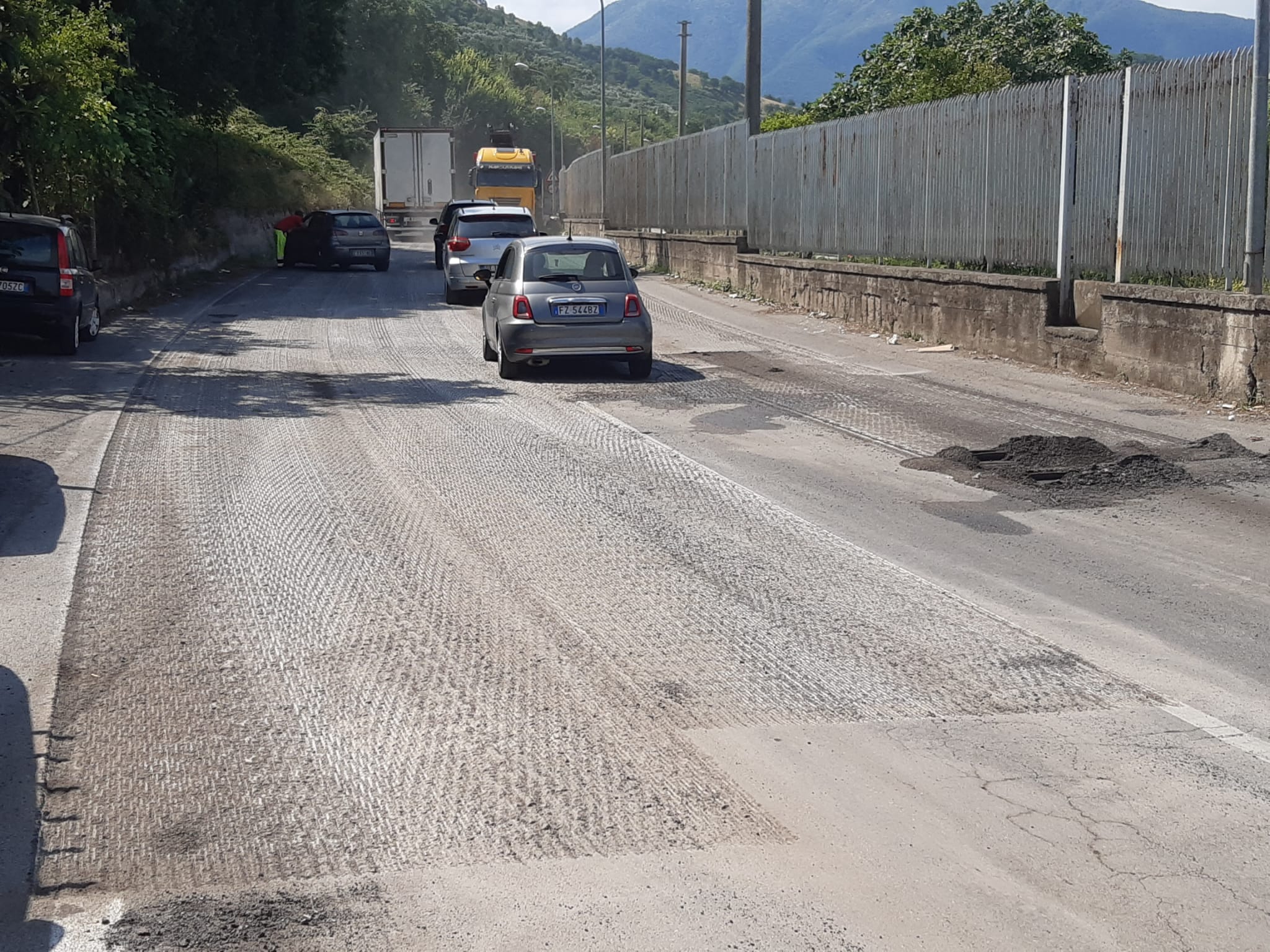 Consegna lavori di messa in sicurezza sulla Sp 330 fra Sala Consilina e Teggiano