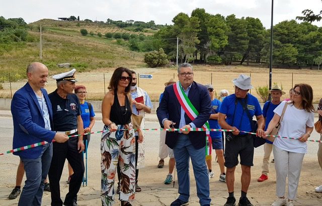 Agropoli: taglio del nastro per i sentieri di Trentova-Tresino