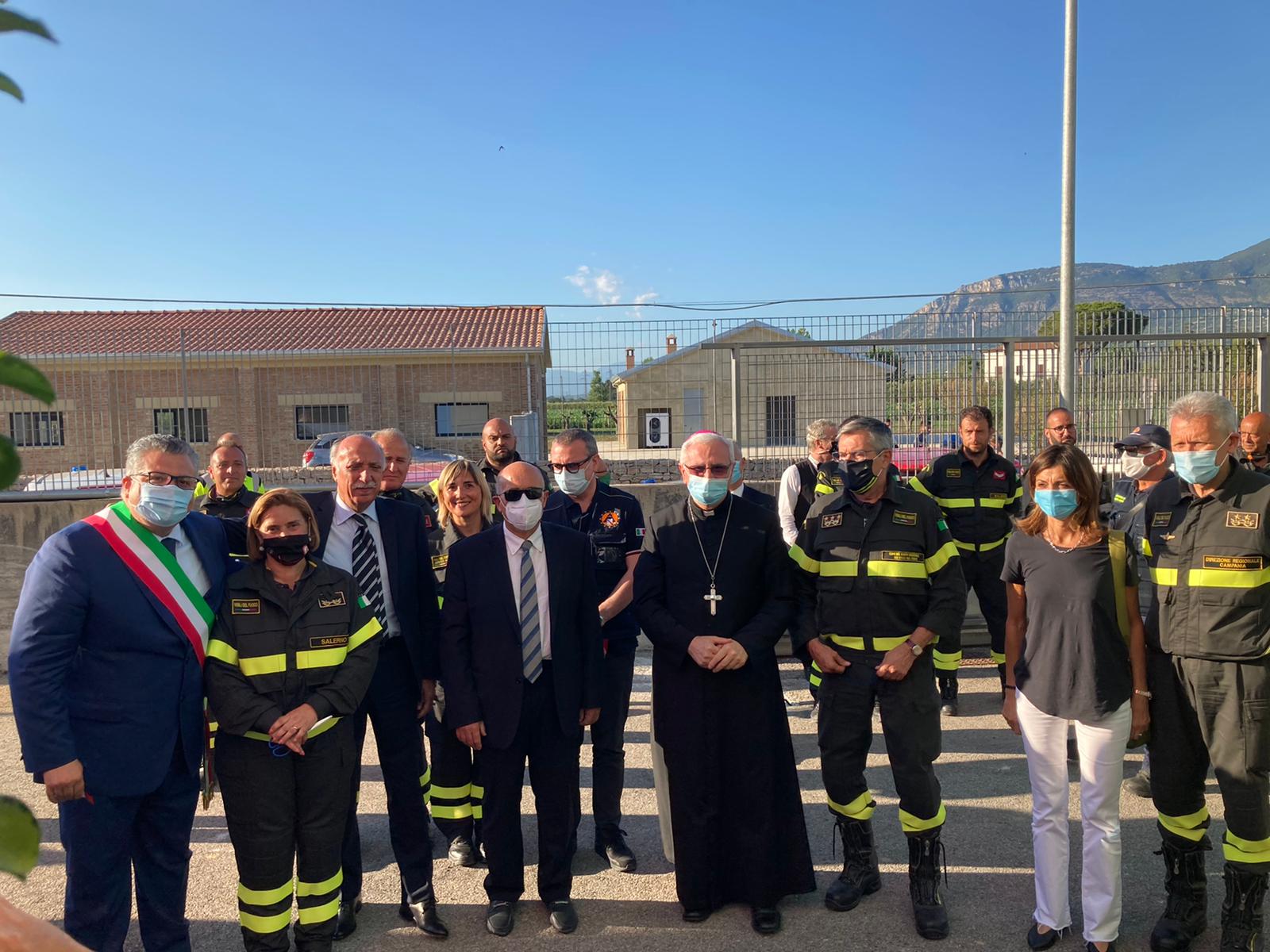 Vigili del fuoco, ad Agropoli inaugurata la nuova caserma