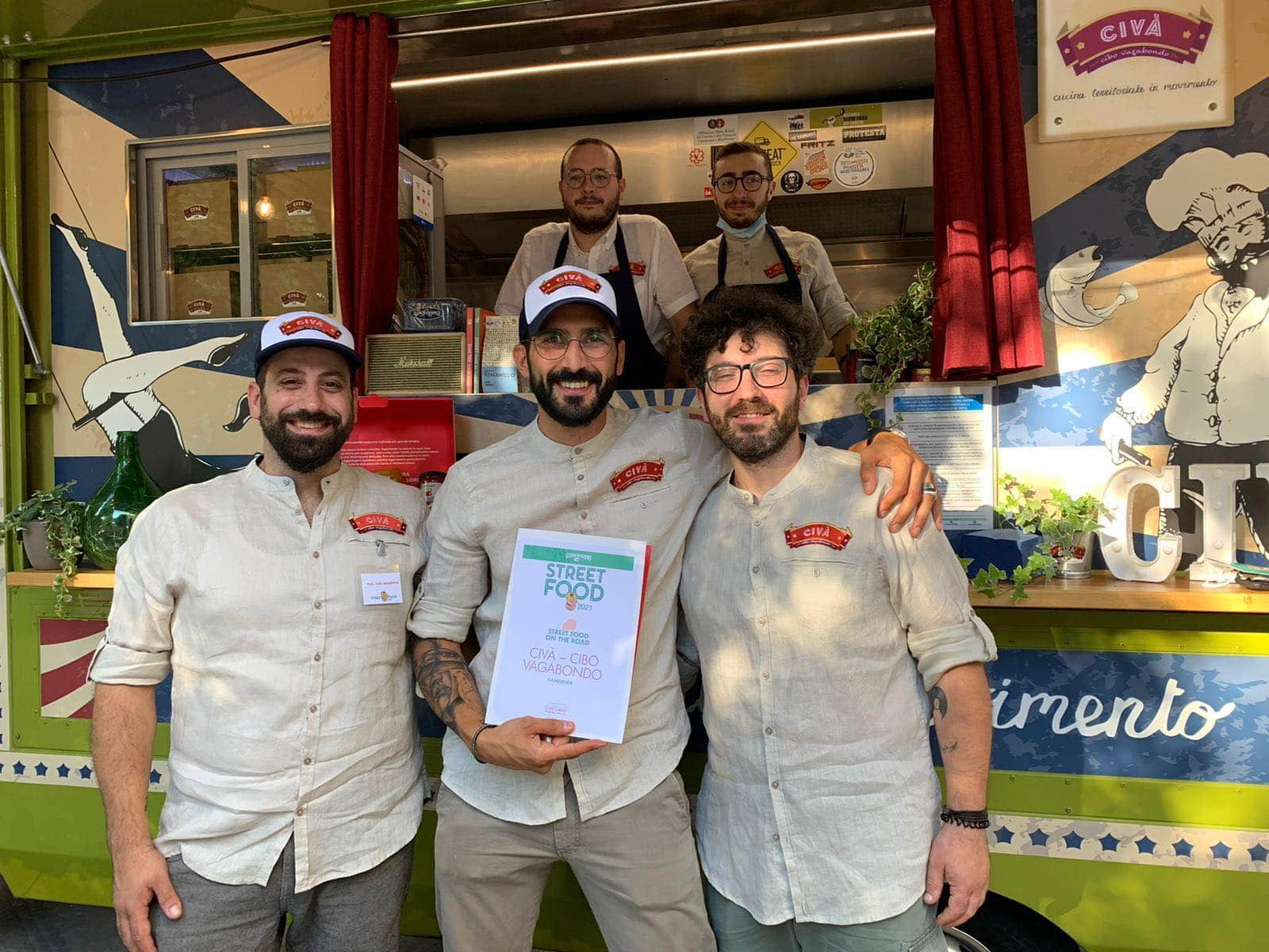 Civa, per il Gambero Rosso è  il miglior Street Food on the Road 2021 d’Italia