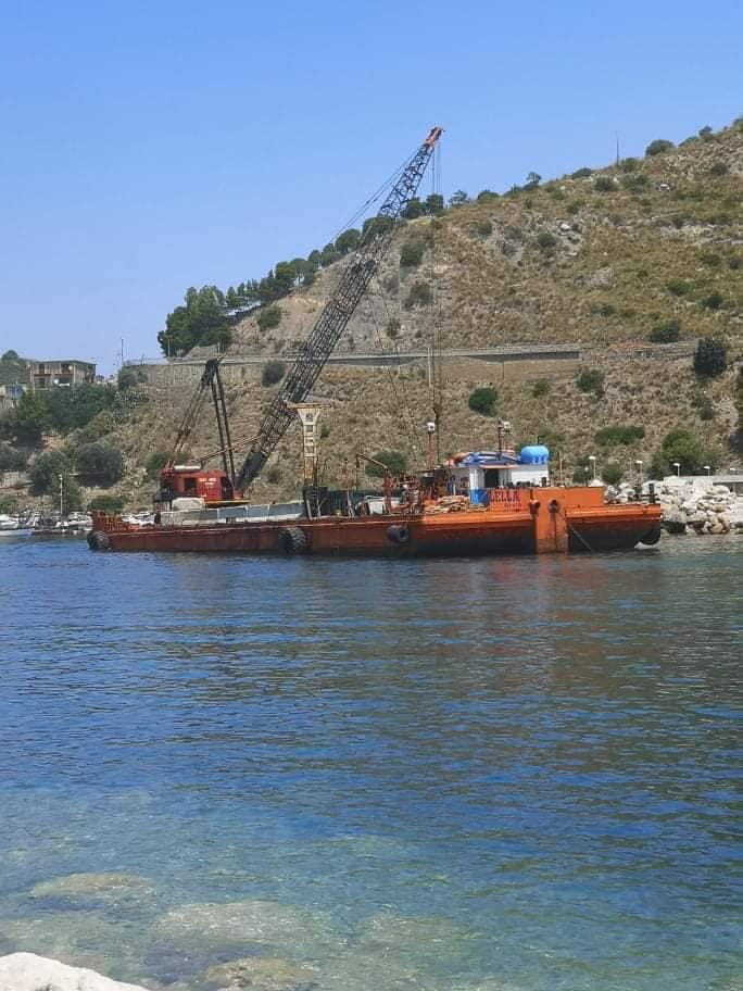 Dopo 5 anni riprendono i lavori al porto di San Nicola a Mare – Agnone Cilento