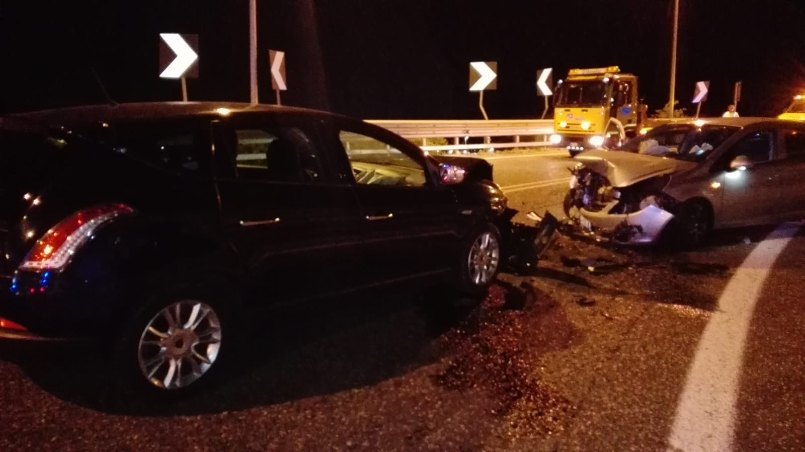 Incidente stradale allo svincolo autostradale di Atena Lucana