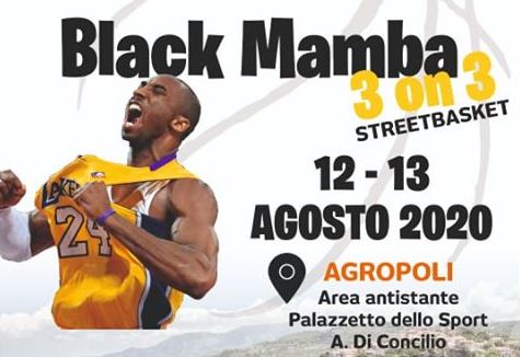 Due giorni di street basket ad Agropoli nel ricordo di Kobe Bryant