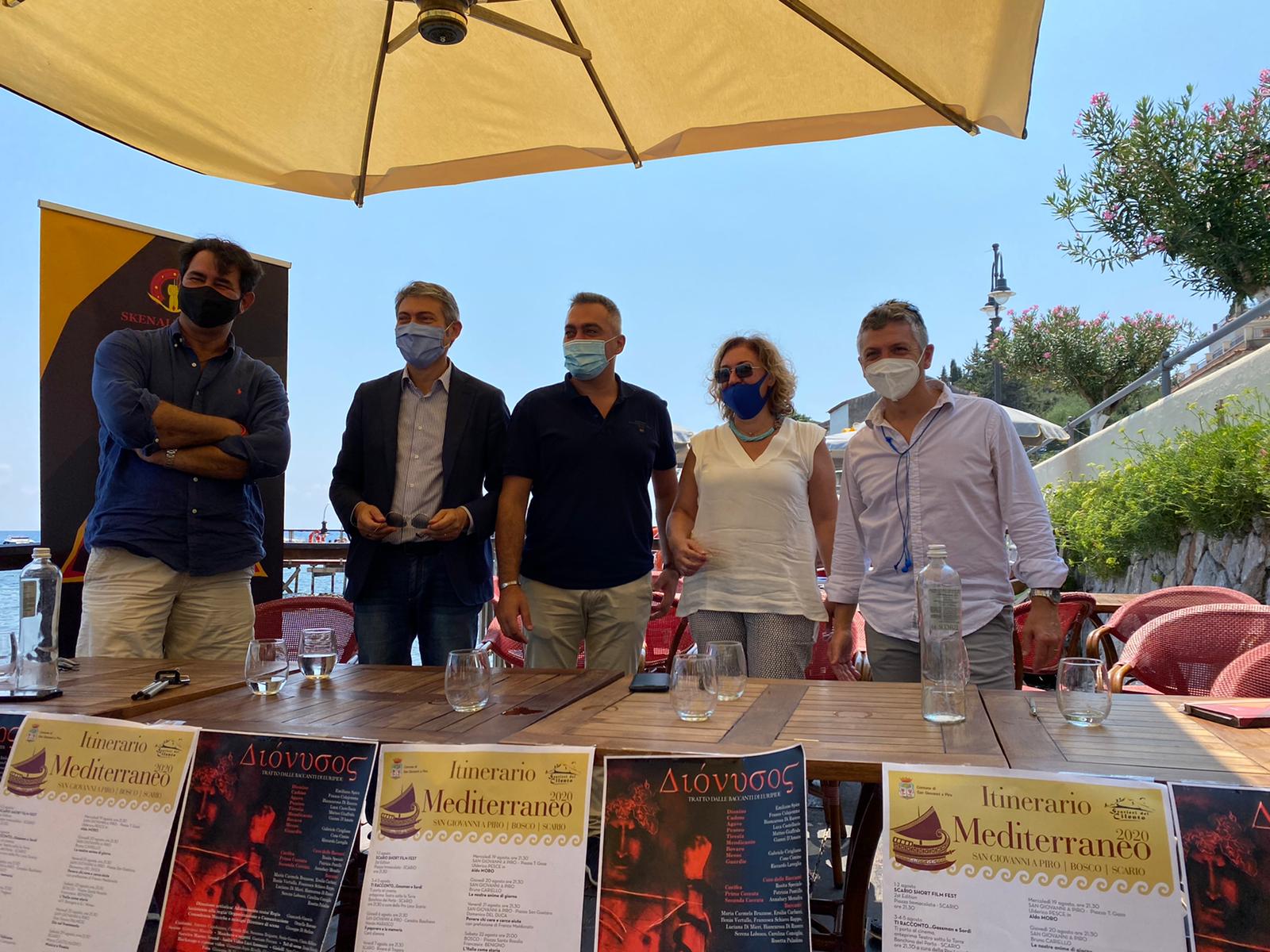 Cilento, nel terrazzo panoramico di Ciolandrea va in scena Dionysos