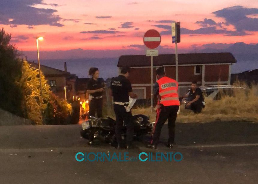 Castellabate, schianto in moto: 37enne in ospedale