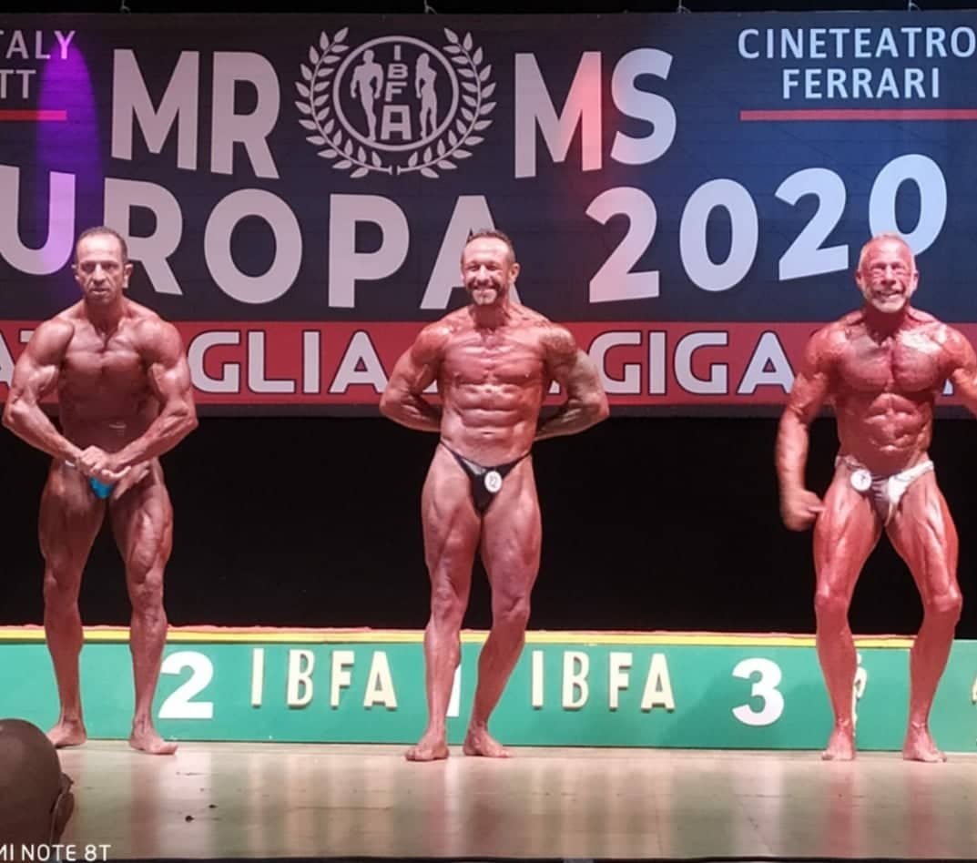 Body Building, Gianluca Marzano è Mister Europa