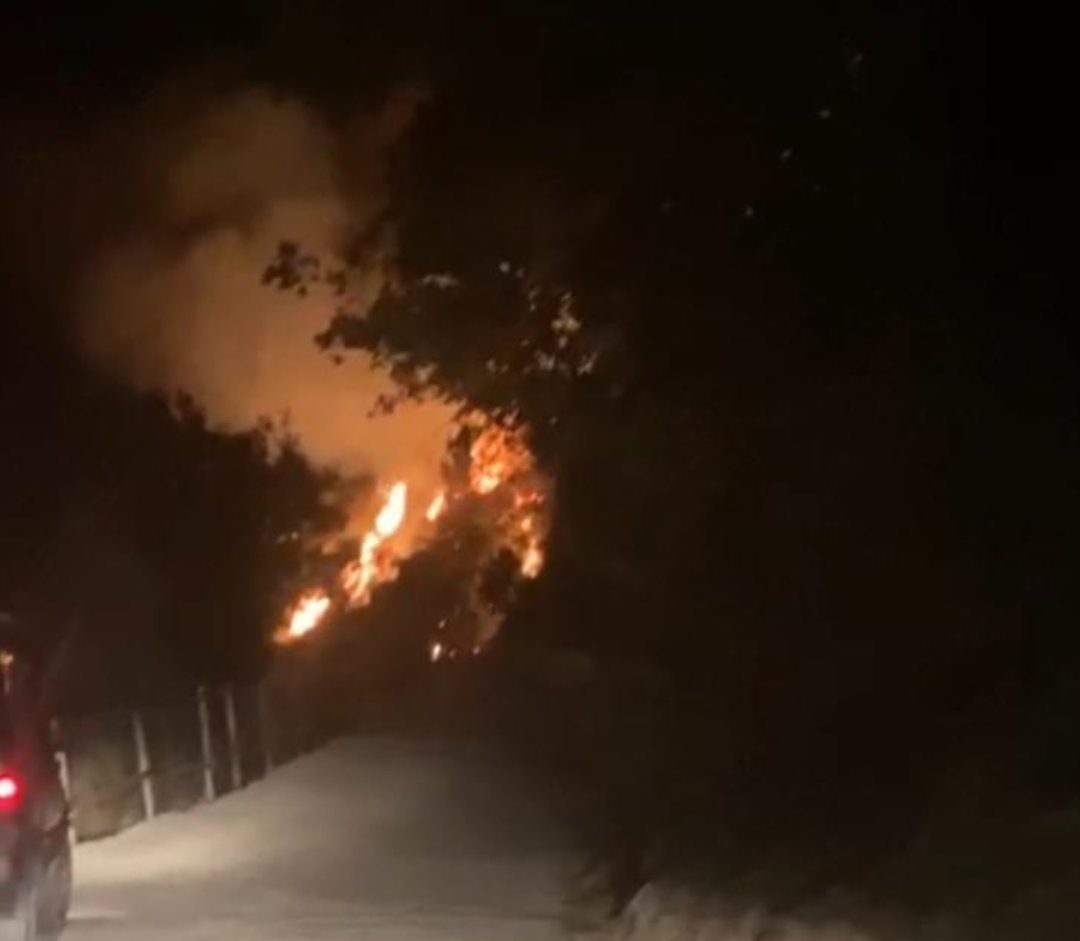 Ennesimo incendio nel Cilento, in fiamme terreno a Castellabate