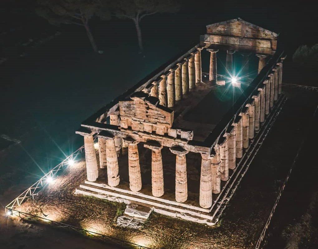 Paestum e Velia si possono visitare anche di sera