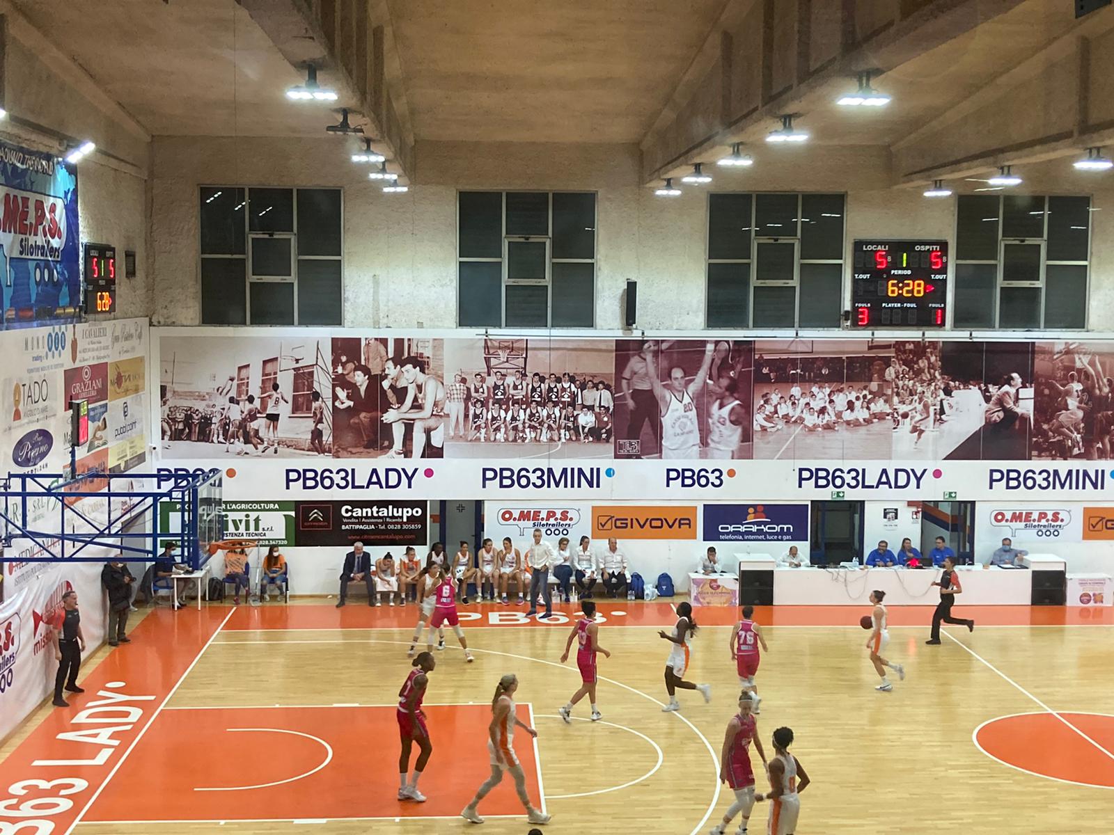 Basket femmine, Battipaglia cade sotto i colpi di Schio