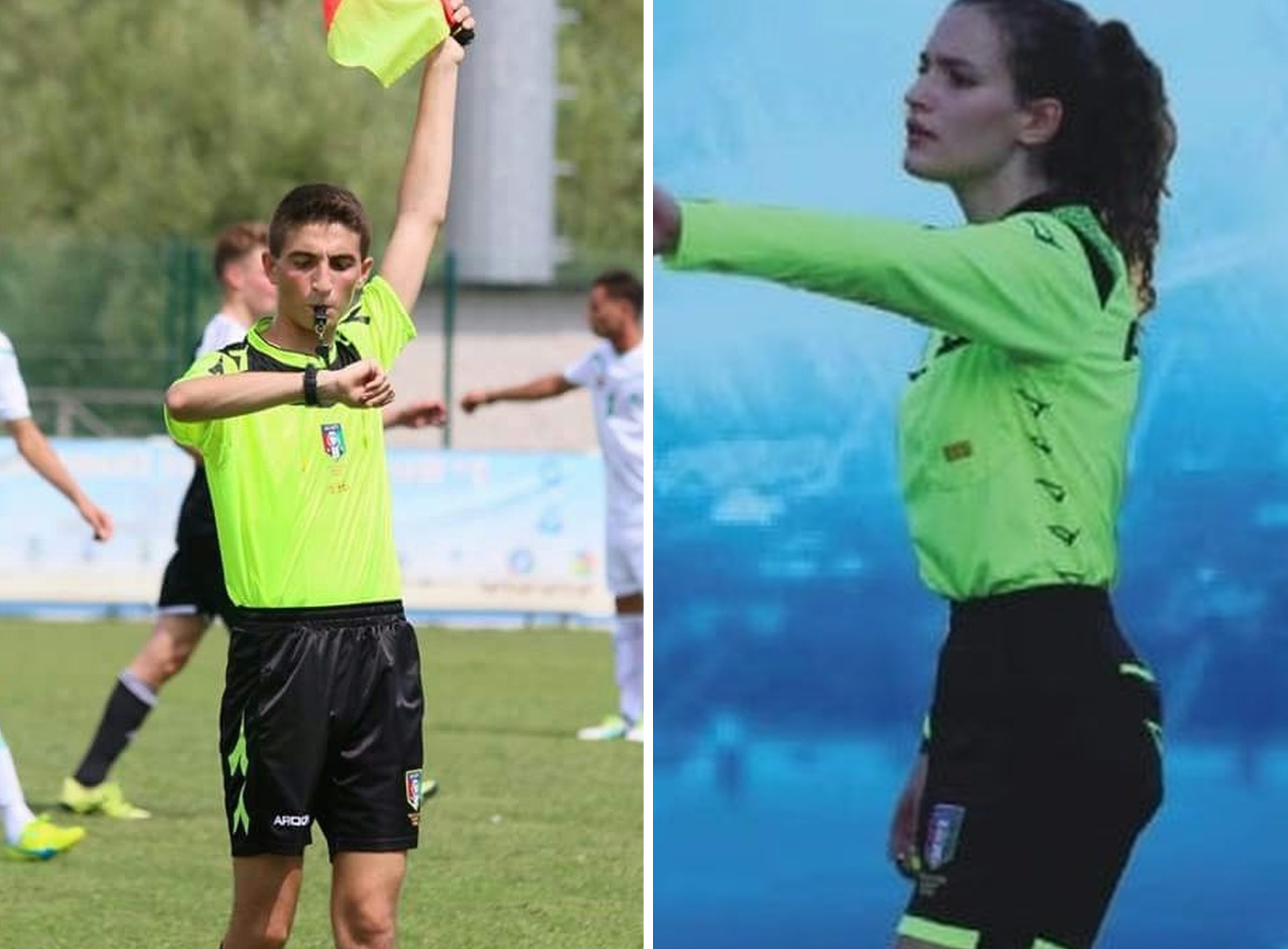 Arbitri talento nel Vallo di Diano, Manuelle Cuozzo e Francesco Coiro “Uefa Talent” e “Talent assistent”