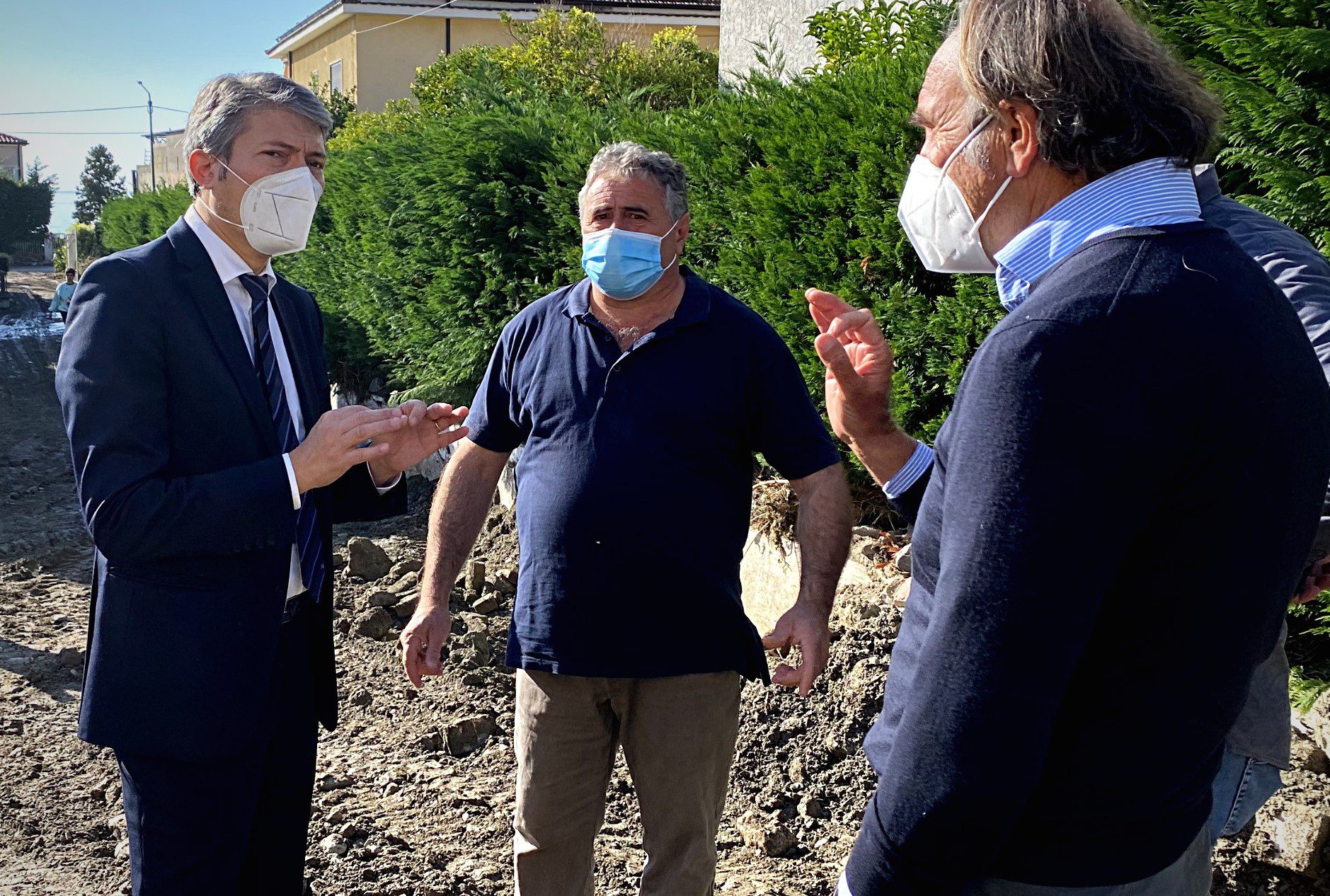 Alluvione nel golfo di Policastro, il consigliere regionale Pellegrino in visita alle comunità