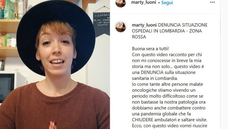 «Martina ti curiamo noi», medici del Pascale di Napoli invitano la giovane malata di cancro
