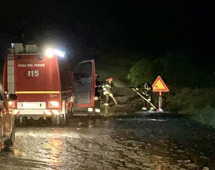 Notte infernale a Vibonati, fiumi di pioggia: sindaco allerta Prefetto