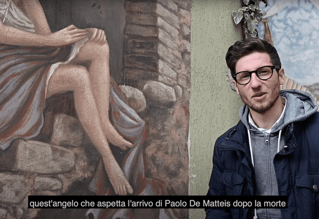 Piano Vetrale, il paese dei murales dove nacque Paolo de Matteis | VIDEO