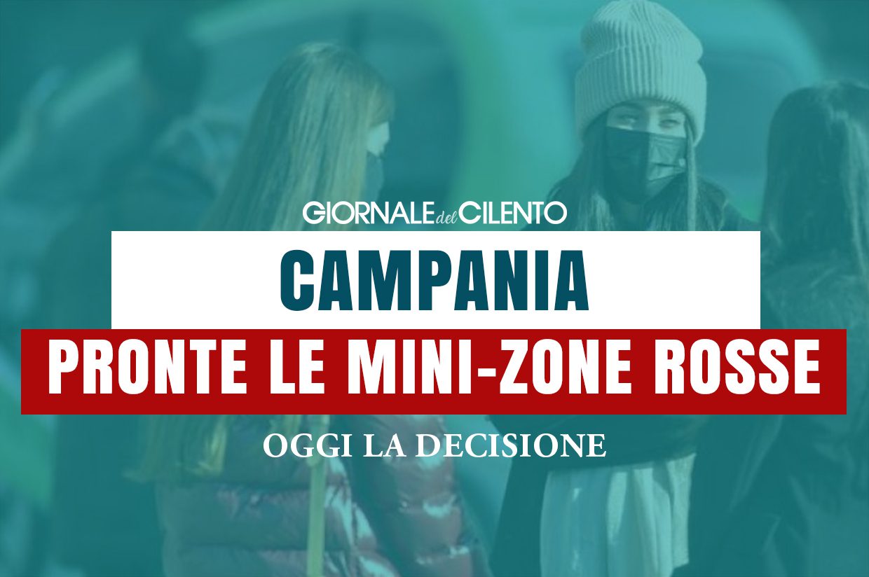 Mini zone rosse per la Campania e ipotesi negozi chiusi nei weekend