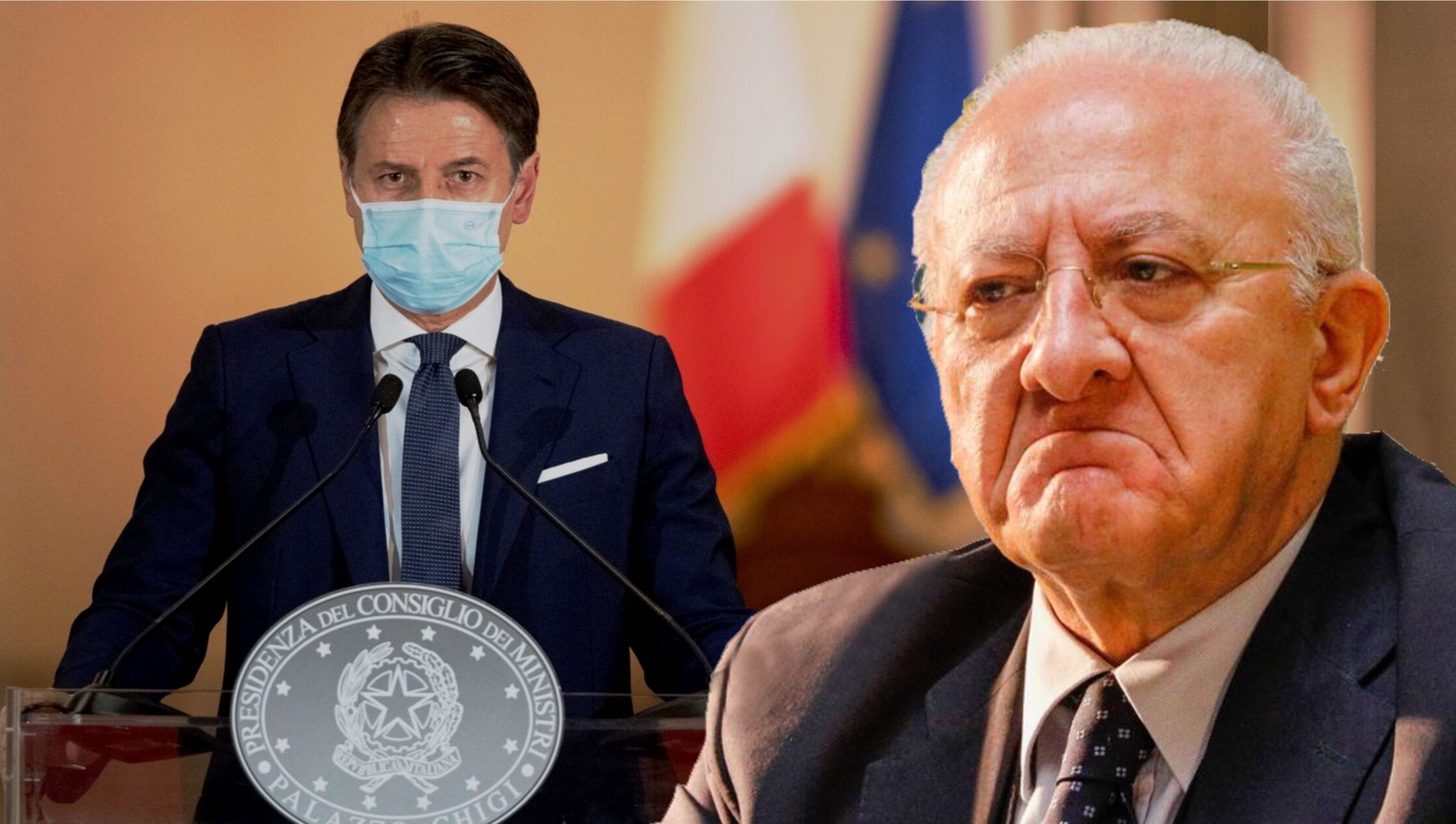 Scontro governo-De Luca: chi si assume la responsabilità delle zone rosse?