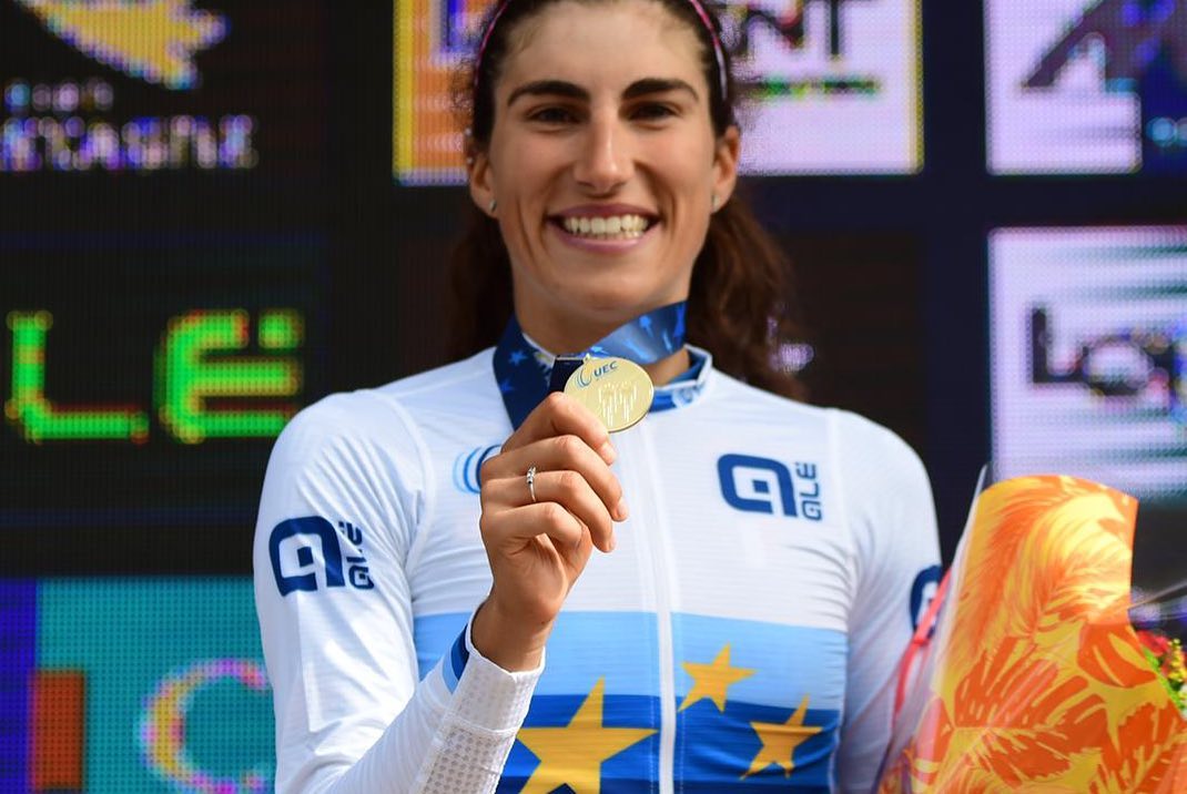 Ciclismo, Cilento in festa per Elisa Balsamo: è oro agli Europei