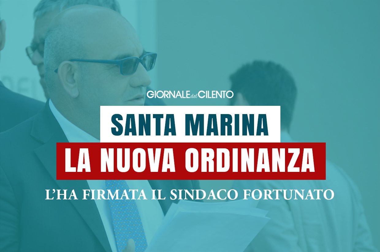 Santa Marina, l’ordinanza di Fortunato per fermare il contagio