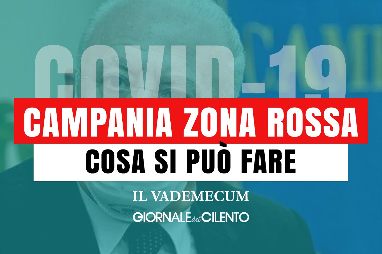 Campania zona rossa: dalla A alla Z ecco cosa si può e cosa non si può fare