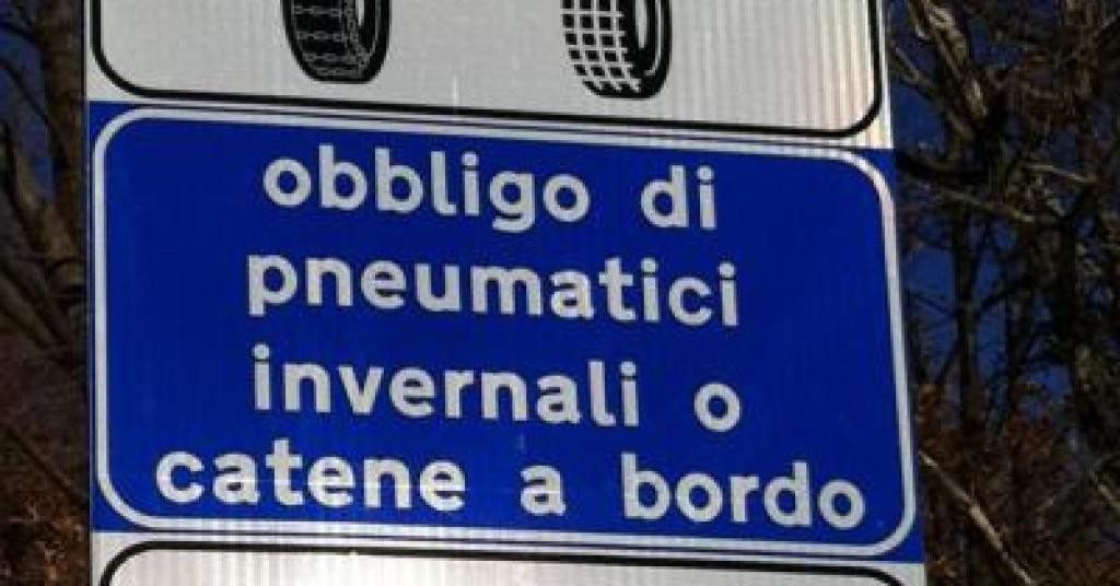 Anas, dal 15 novembre obbligo di catene a bordo: ecco le strade del Cilento interessate