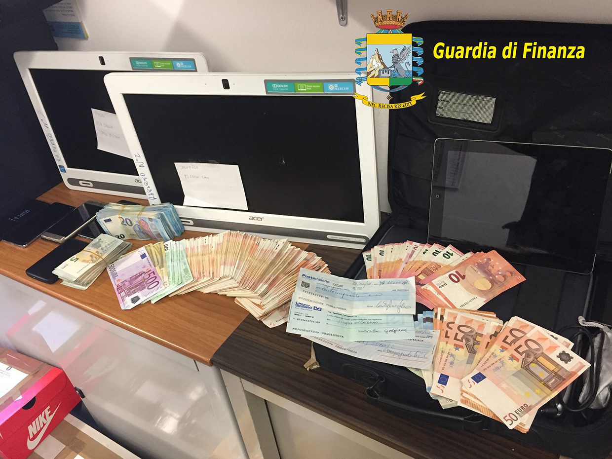 Scommesse clandestine tra Sicilia e Campania: 15 arresti