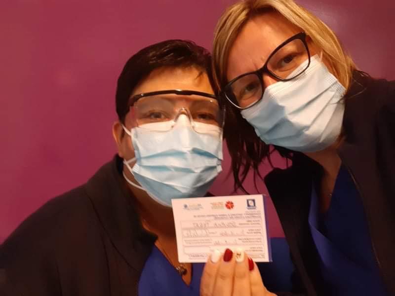 Covid, i primi vaccinati a Castellabate: sono due infermieri