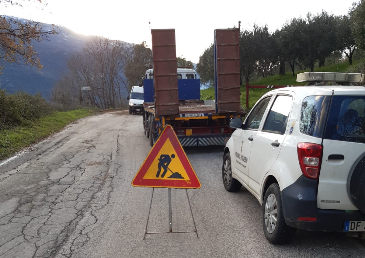 Dalla Provincia pioggia di fondi per le strade: gli interventi nel Cilento