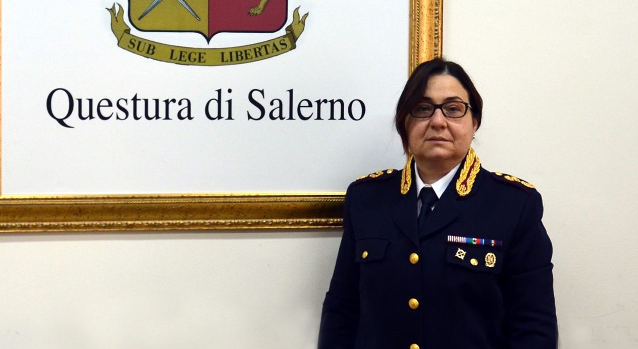 Polizia, Stefania Grasso è nuovo capo di gabinetto della questura di Salerno