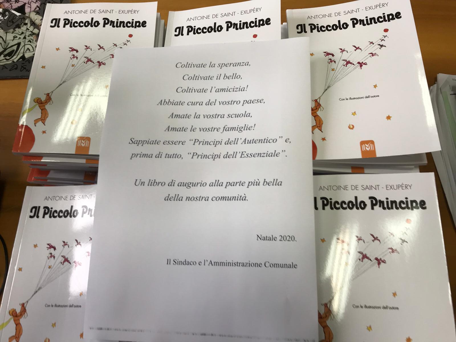 Amministrazione dona “Il Piccolo Principe” a tutti i bambini di Montesano