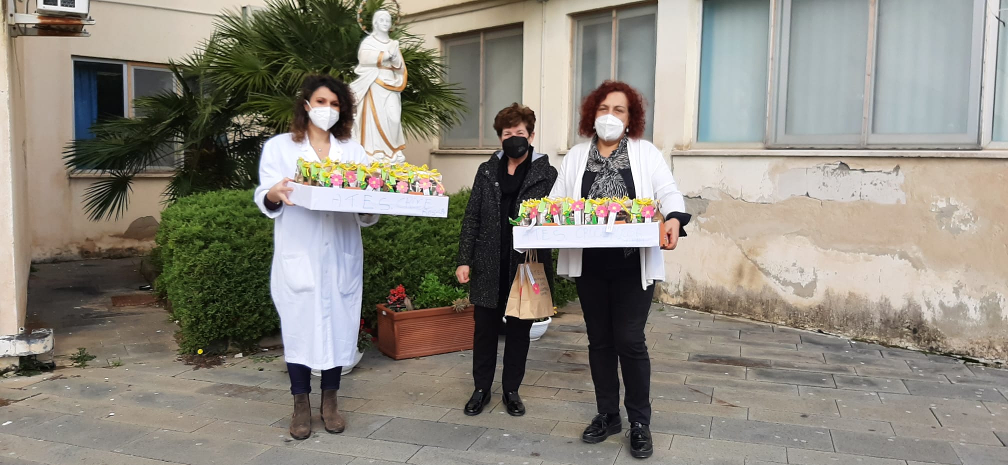 Giornata del Malato, l’Ates consegna regali all’ospedale di Sapri