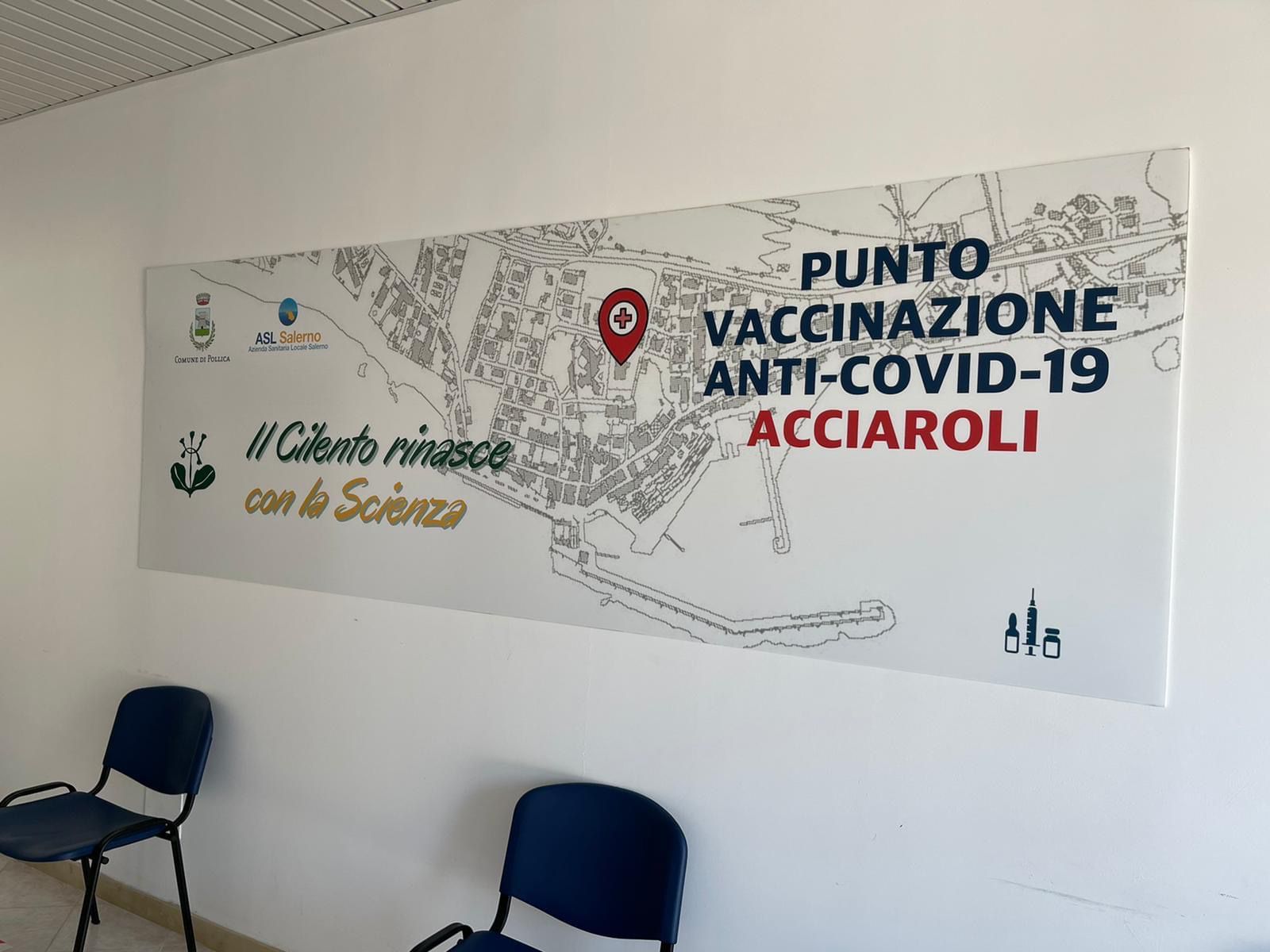 Punto vaccinazioni Acciaroli, al via prime somministrazioni