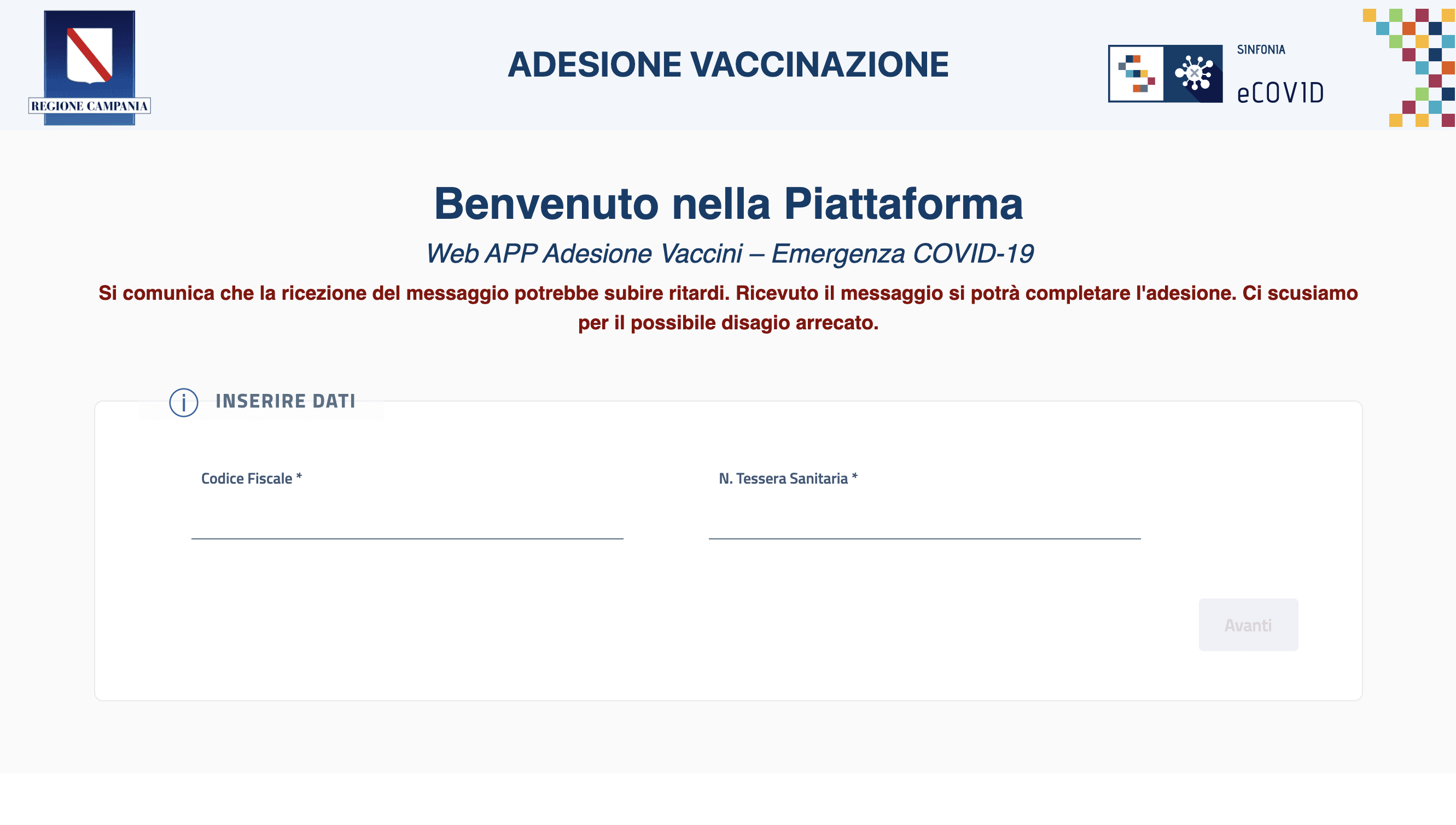 Vaccini over 70: già registrati in piattaforma 50mila campani