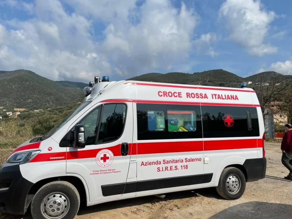 Pisciotta, attivo servizio h24 di primo soccorso Croce Rossa