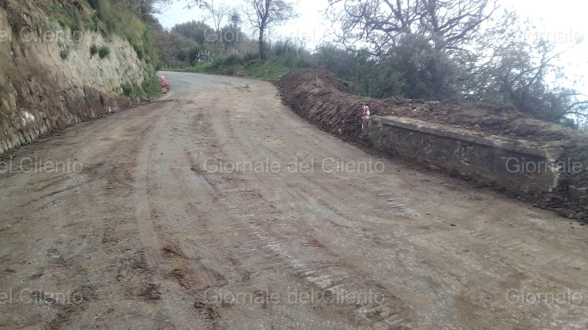 Pisciotta, conclusi i lavori sulla strada per Caprioli