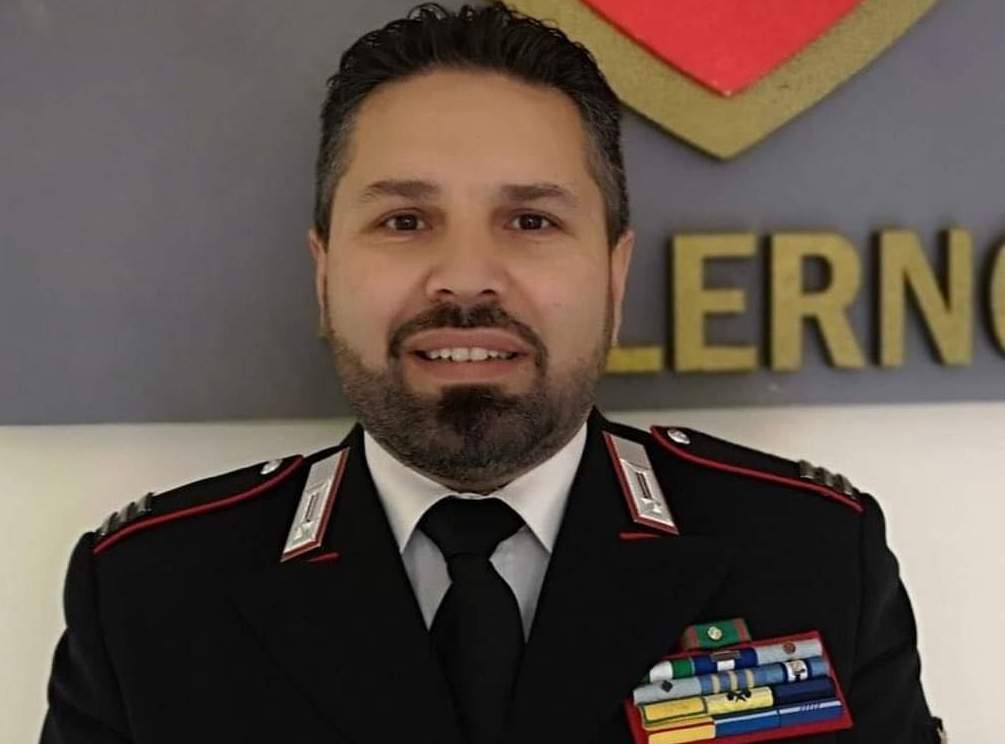Pasqualino Maltempo nuovo comandante Radiomobile Carabinieri di Salerno