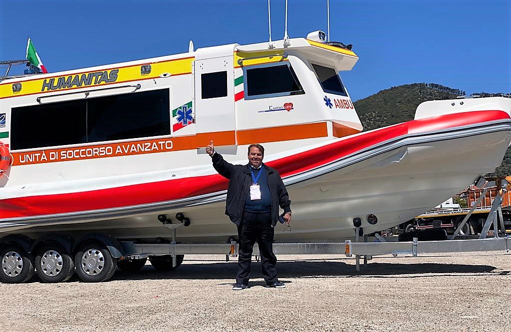 Da Salerno al Cilento, ecco la prima ambulanza del mare di rianimazione