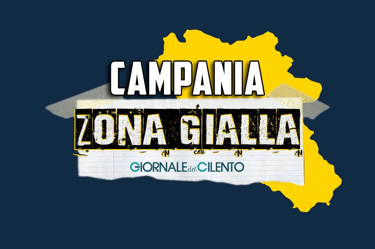 La Campania resta in zona gialla