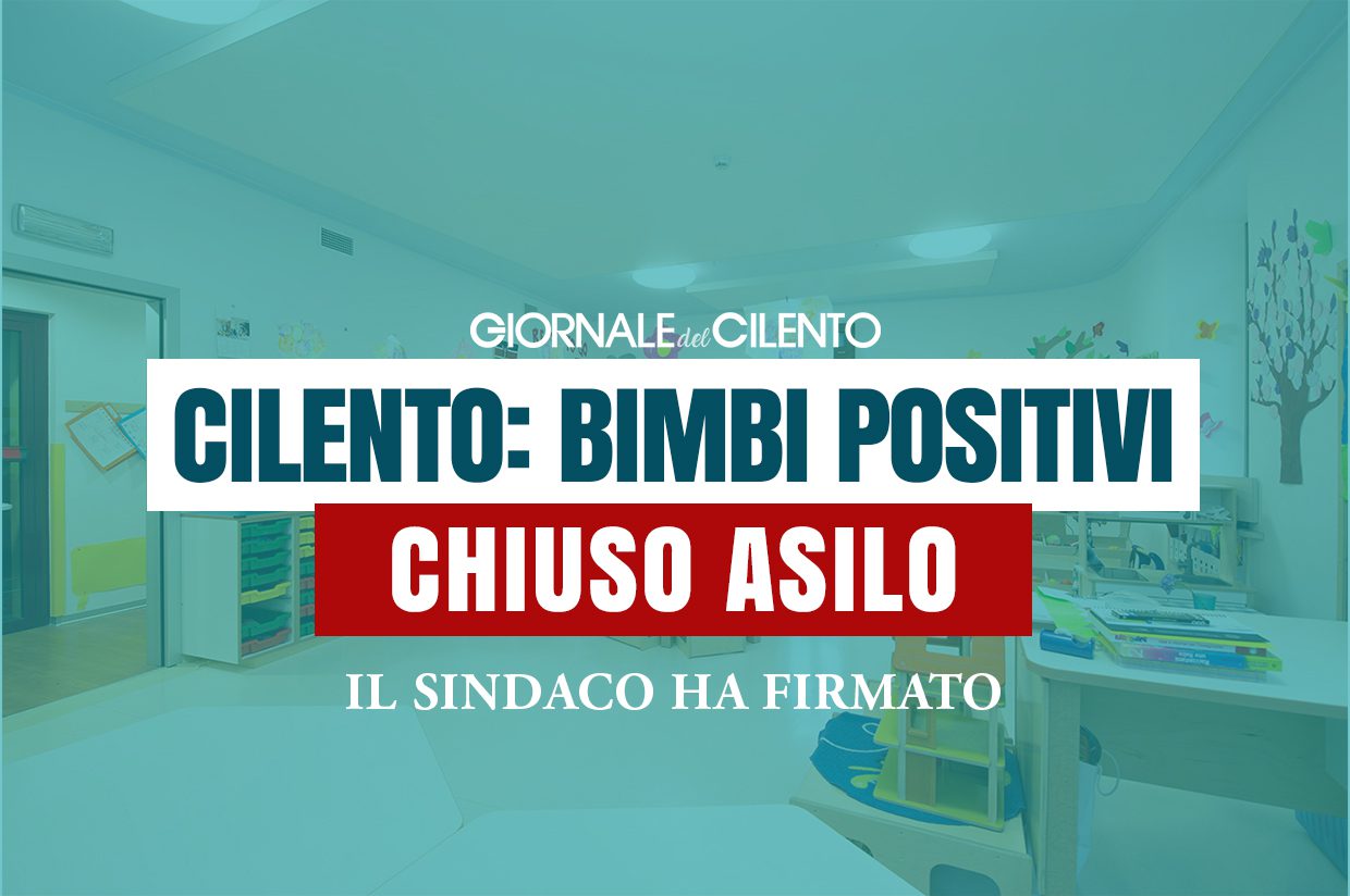 Cilento, bambini positivi: chiuso asilo