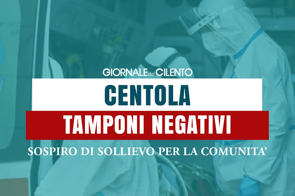 Centola, tamponi negativi sui due ragazzi e sui loro contatti