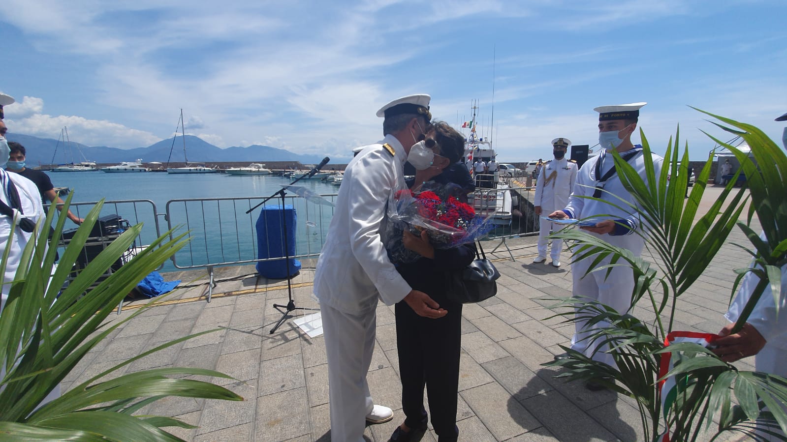 FOTO | Capitaneria di Porto, inaugurato l’Ufficio locale marittimo a Scario